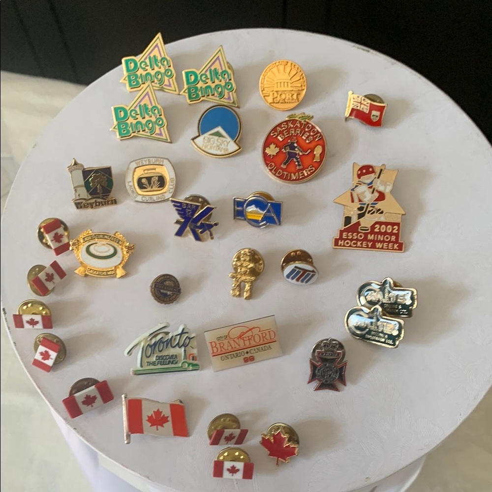 Assorted Collectible Pins